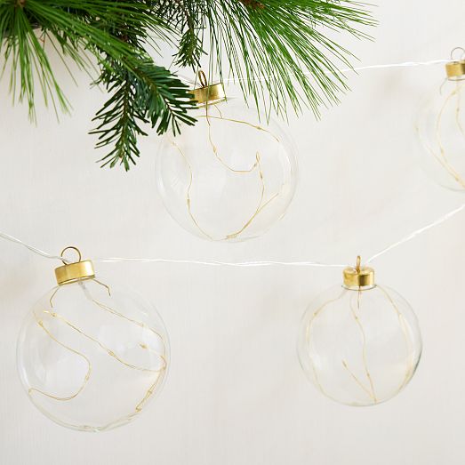 Gold Cap String Lights West Elm