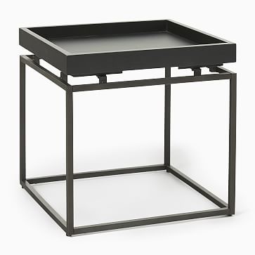 Kit Collection Antique Bronze 18 Inch Side Table