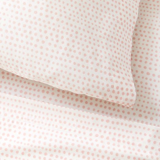 Falling Dot Sheet Set West Elm
