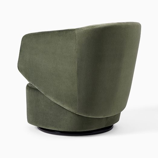 Crescent Swivel Chair | West Elm