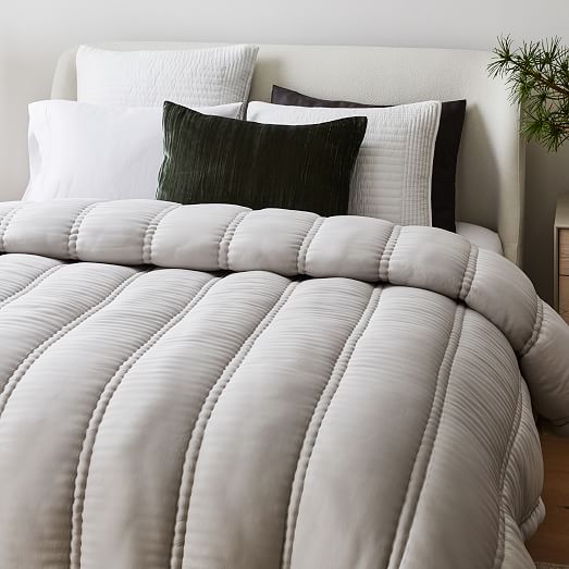 Silky TENCEL™ Plush Comforter & Shams West Elm