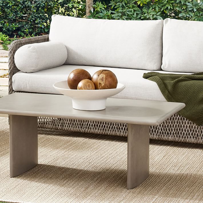 Anton Indoor/Outdoor Coffee Table (44") West Elm