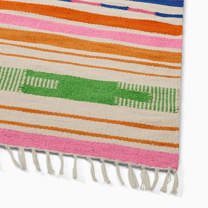 Bolé Road Stripe & Step Indoor/Outdoor Rug | West Elm