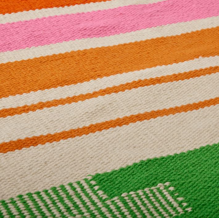 Bolé Road Stripe & Step Indoor/Outdoor Rug | West Elm