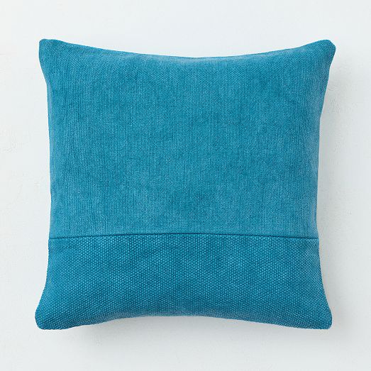 Cotton Canvas Pillow Cover Clearance West Elm