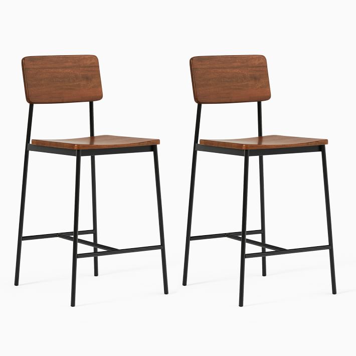 Augusta Counter Stool (Set of 2) West Elm