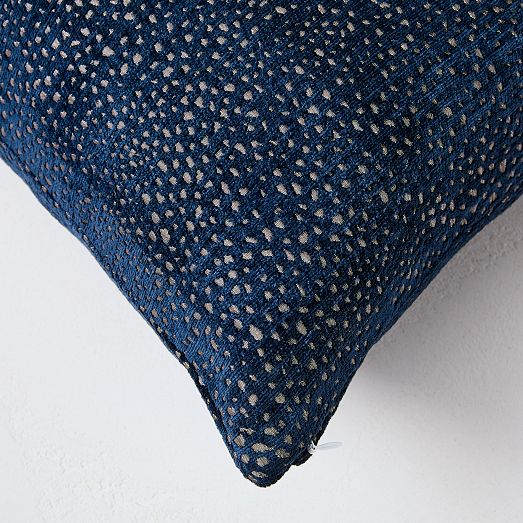 Dotted Chenille Jacquard Pillow Cover West Elm
