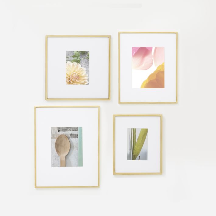 Assorted Size Gallery Frames (Set of 4) West Elm