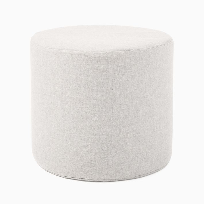 Sunbrella Indoor/Outdoor Cast Pouf | West Elm