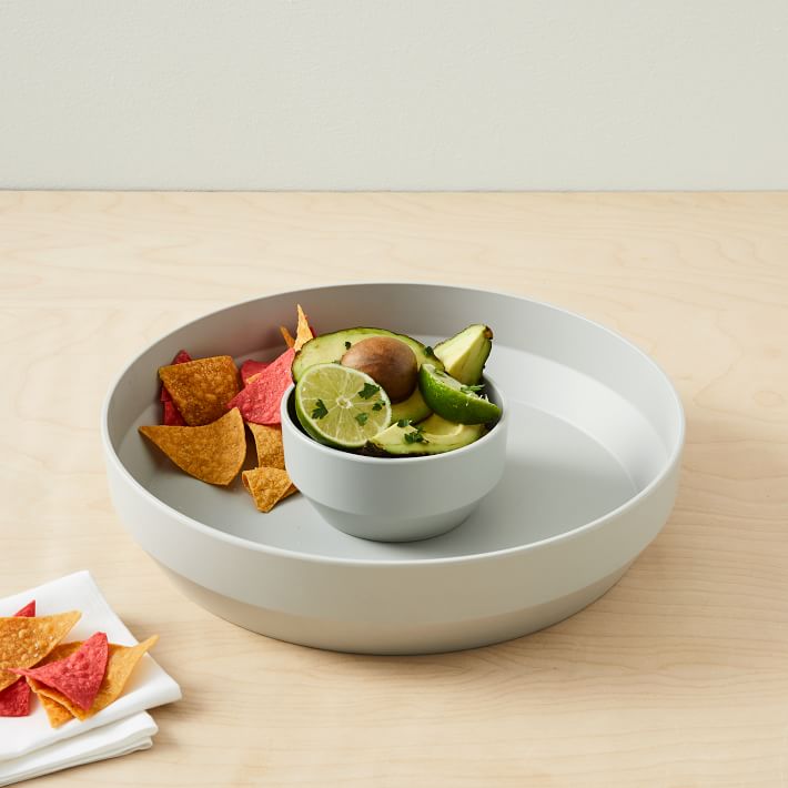Modern Melamine Chip & Dip Server West Elm