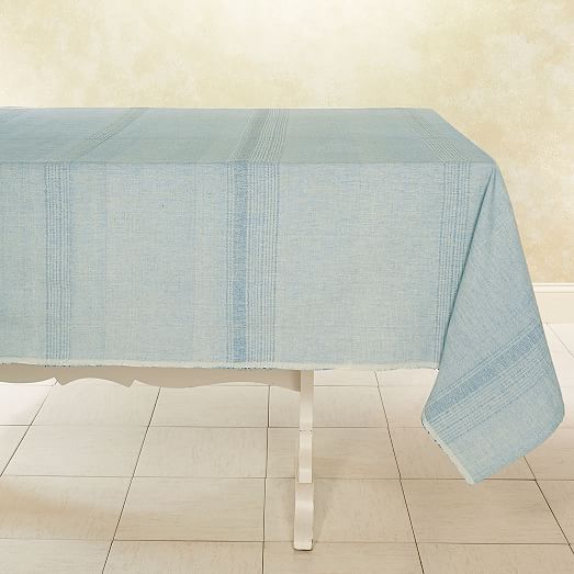 Handwoven Cotton Tablecloth West Elm