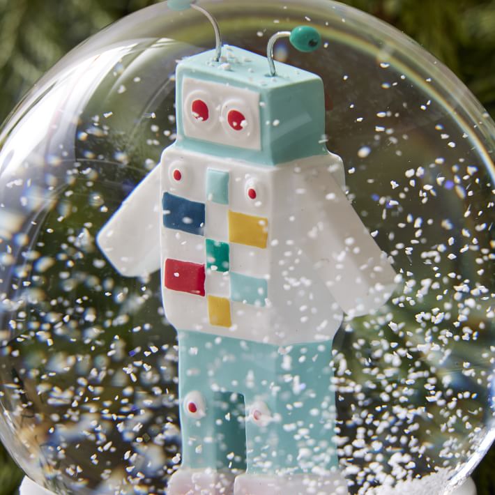 Robot Snow Globe | West Elm