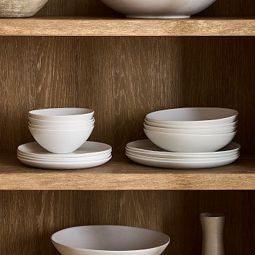 Pure Coupe Stoneware Dinnerware Collection West Elm
