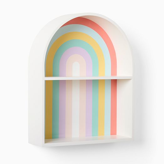 RainbowShaped Shelf West Elm