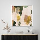 Paint Patch Cascade Framed Canvas Wall Art | West Elm