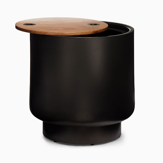 Drum Storage Side Table (20") West Elm