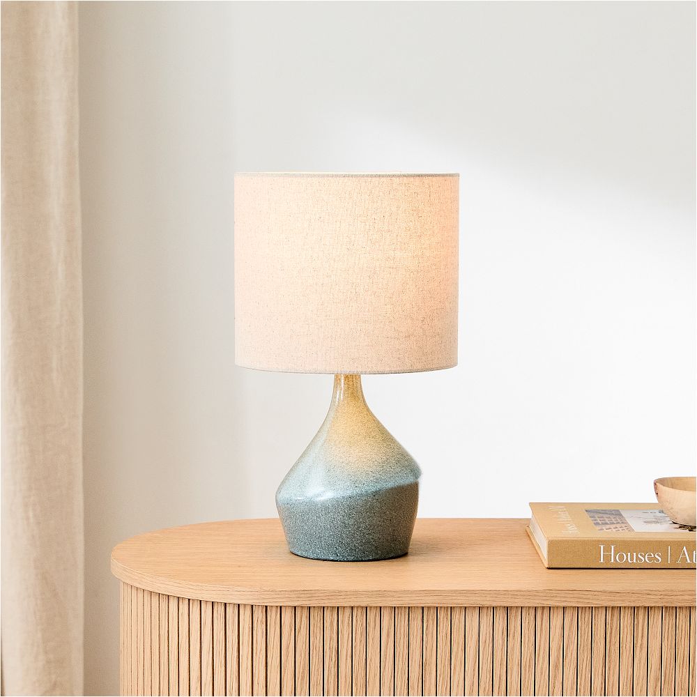 Asymmetry Ceramic Table Lamp (17")