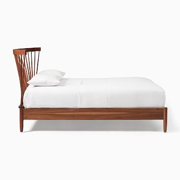 Chadwick Mid-Century Spindle Bed | West Elm