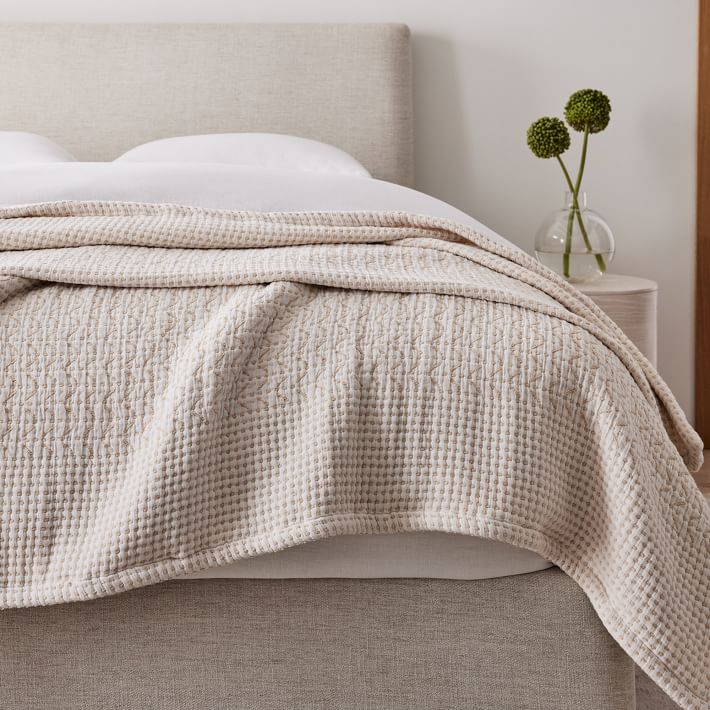 Mixed Herringbone Blanket