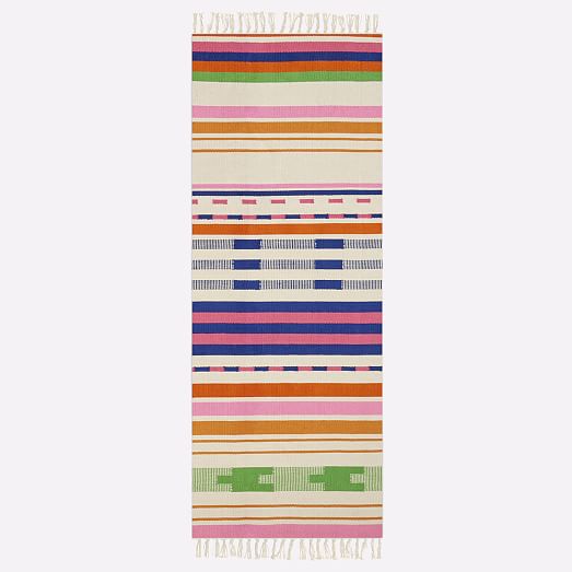 Bolé Road Stripe & Step Indoor/Outdoor Rug | West Elm