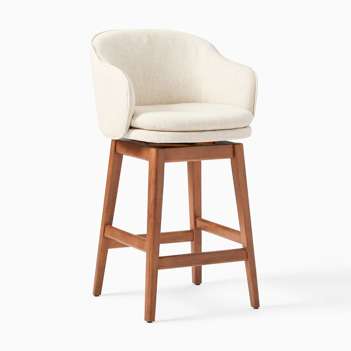 Wayne Swivel Bar & Counter Stools West Elm