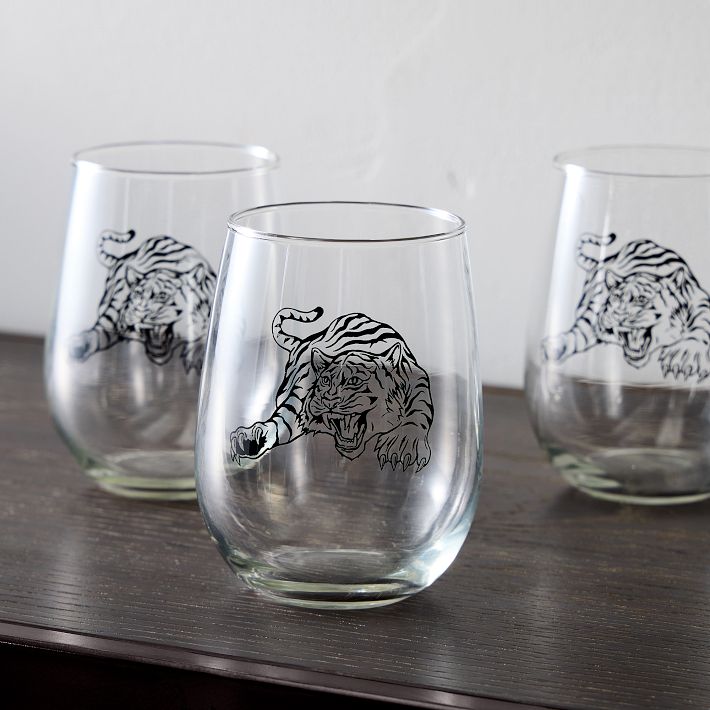 Counter Couture Stemless Wine Glass Sets West Elm