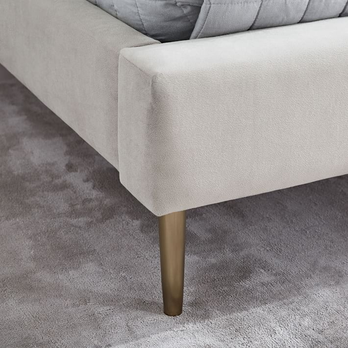 Roar & Rabbit™ Pleated Upholstered Bed West Elm