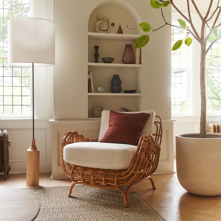 Savannah Rattan Chair | West Elm