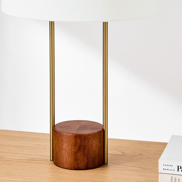 Industrial Outline Table Lamp | Modern Lighting | West Elm