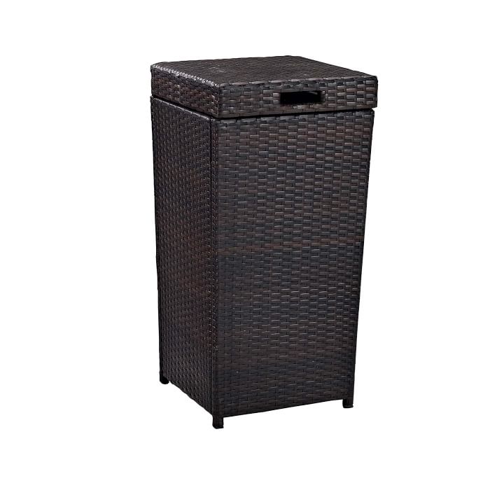 Palm Harbor Outdoor Wicker Storage Collection West Elm
