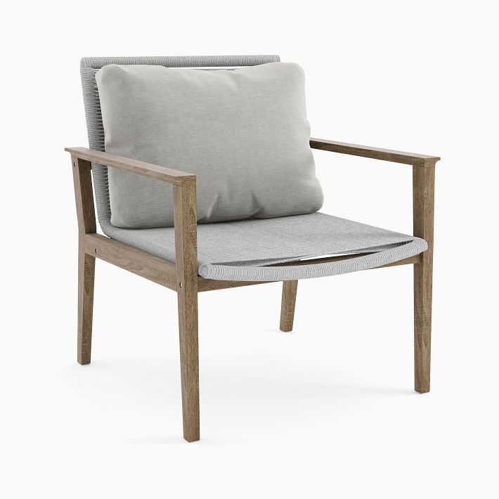 Solid Eucalyptus Outdoor Chair (Set of 2) West Elm