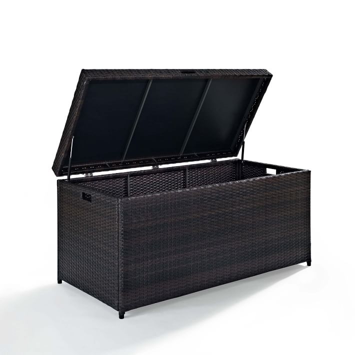 Palm Harbor Outdoor Wicker Storage Collection West Elm