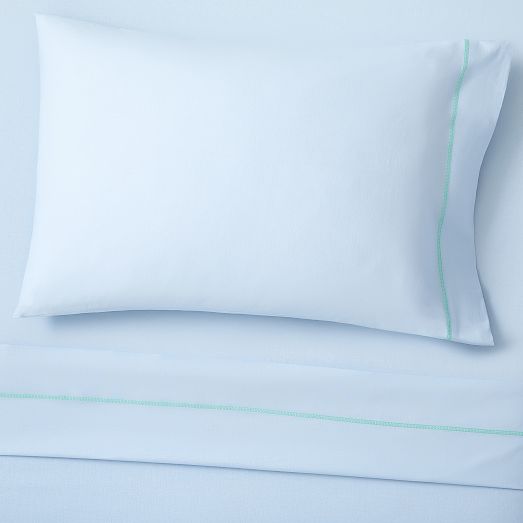 Soft Cotton Percale Sheet Set | West Elm