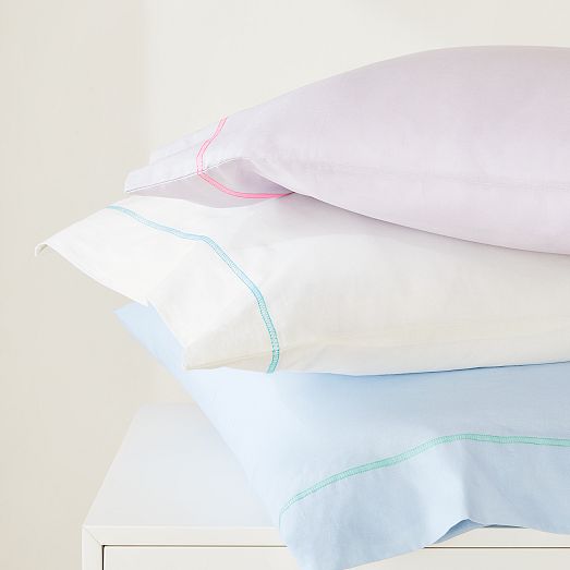 Soft Cotton Percale Sheet Set West Elm