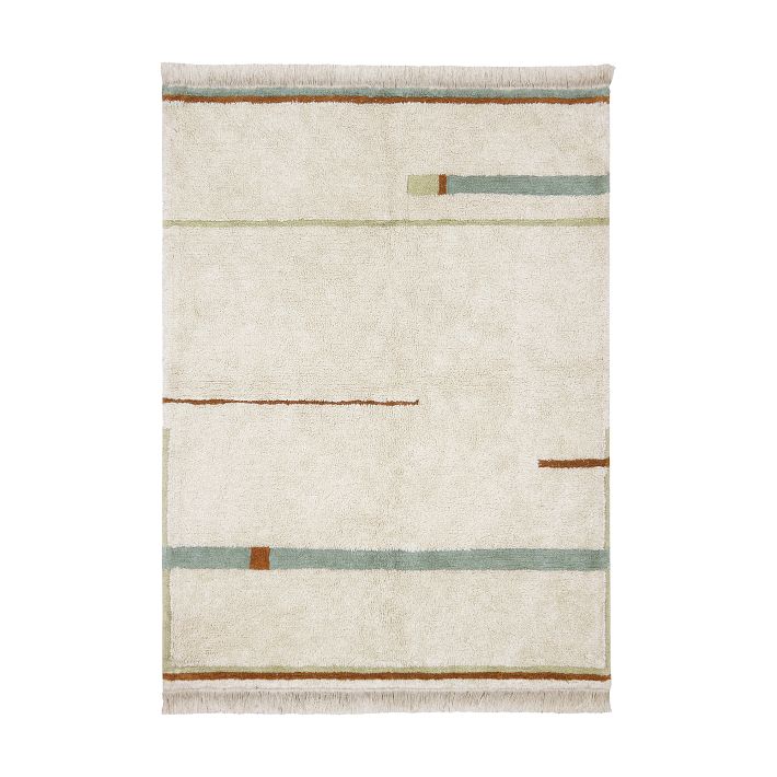 Lanes Washable Cotton Rug West Elm