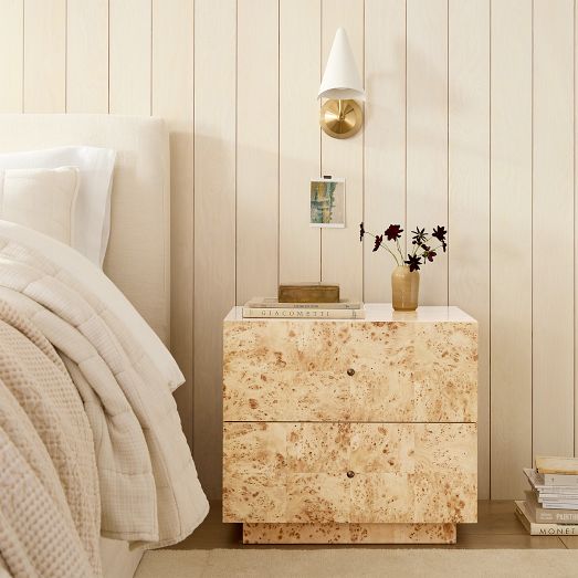 Burl Nightstand (26") | West Elm