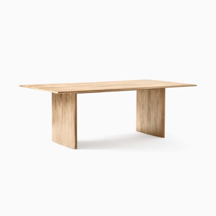 Anton Solid Wood Dining Table (72", 86", 120") West Elm