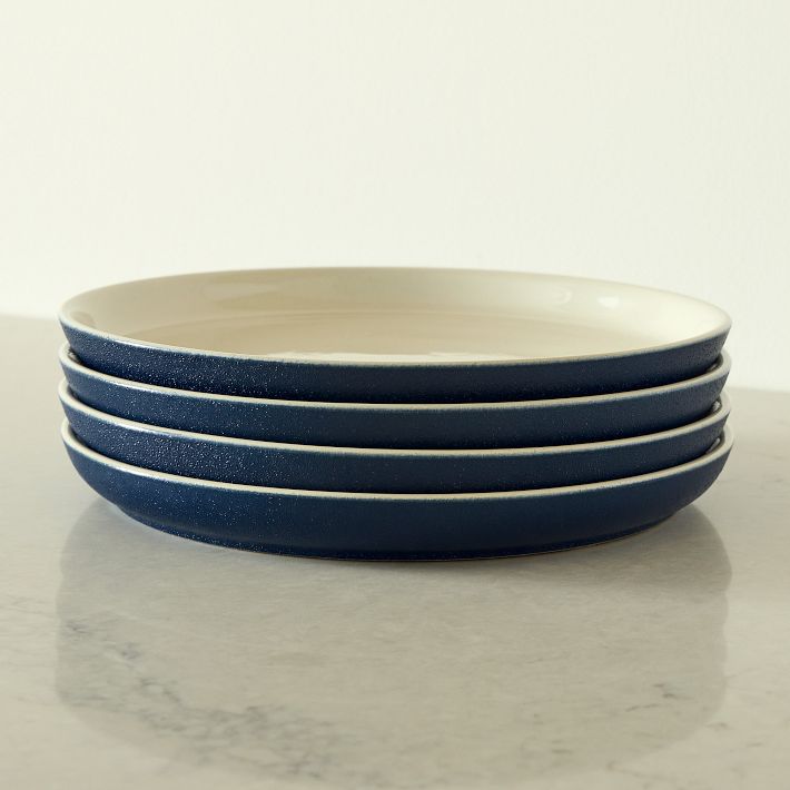 Kaloh Stoneware Dinner Plate Sets (Navy)