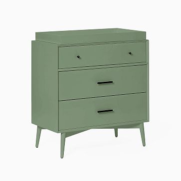 Mid-Century 3-Drawer Changing Table (36