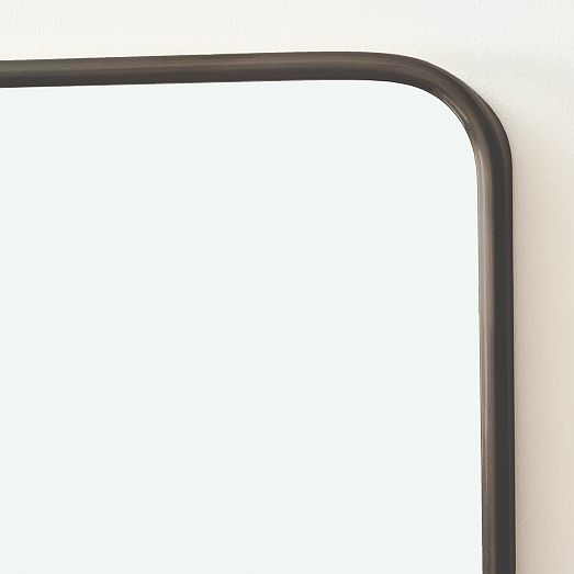 Streamline Rounded Edge Floor Mirror 30"W x 72"H West Elm