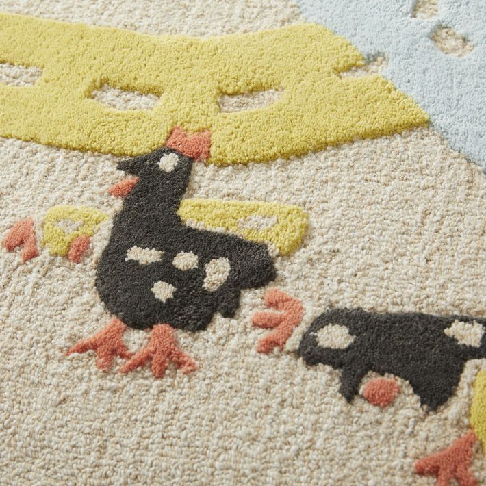 Old Truck Play Rug | West Elm