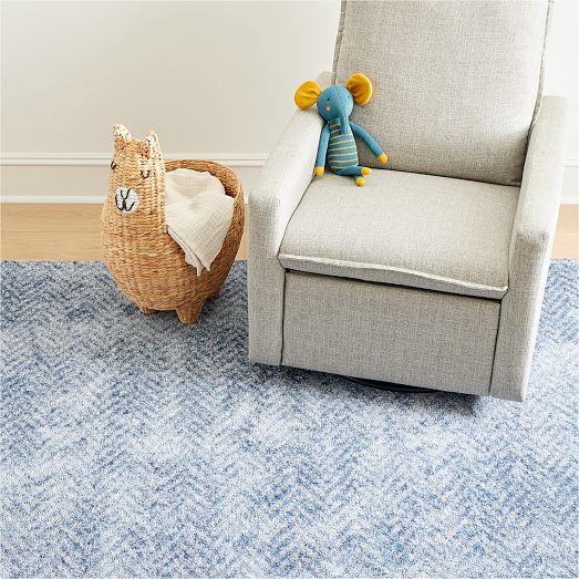 Herringbone Machine Washable Rug West Elm