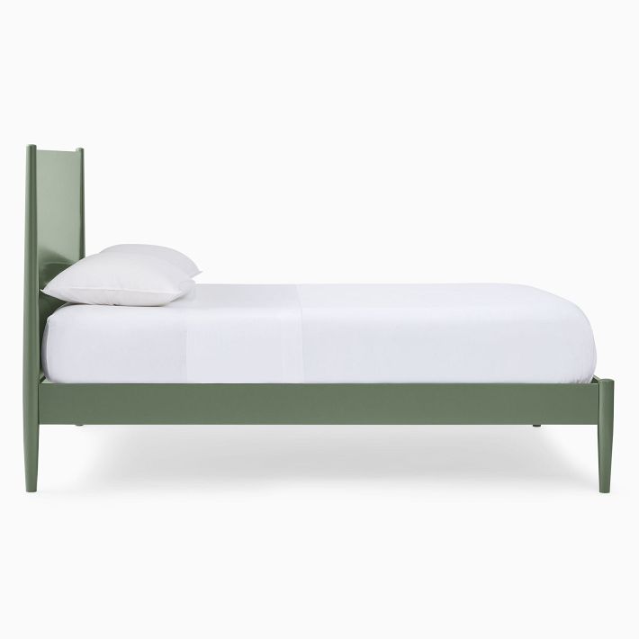 Mid-Century Painted Bed | West Elm