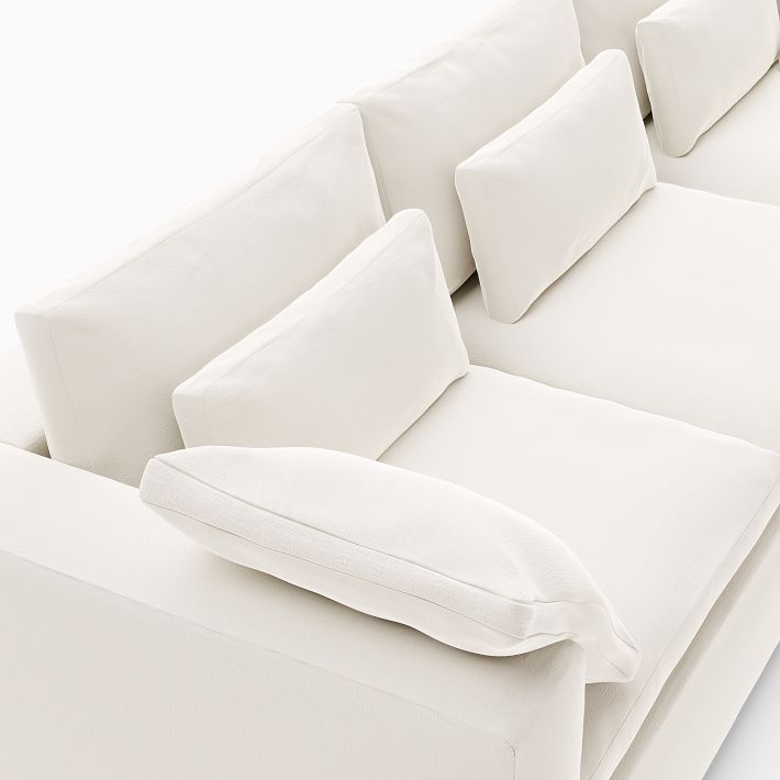 Harmony Modular 2Piece Double Chaise Sectional (139") West Elm