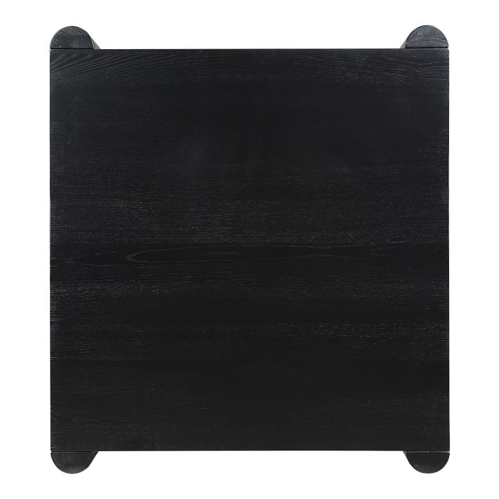 Column Legs Coffee Table Modern Living Room Furniture West Elm