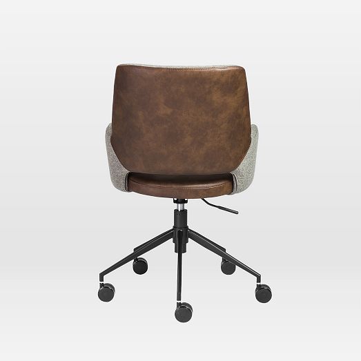 TwoToned Upholstered Office Chair West Elm