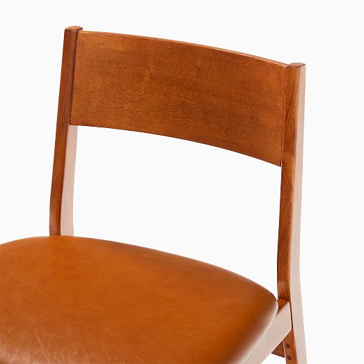 Baltimore Vegan Leather Dining Chair (Set of 2) West Elm