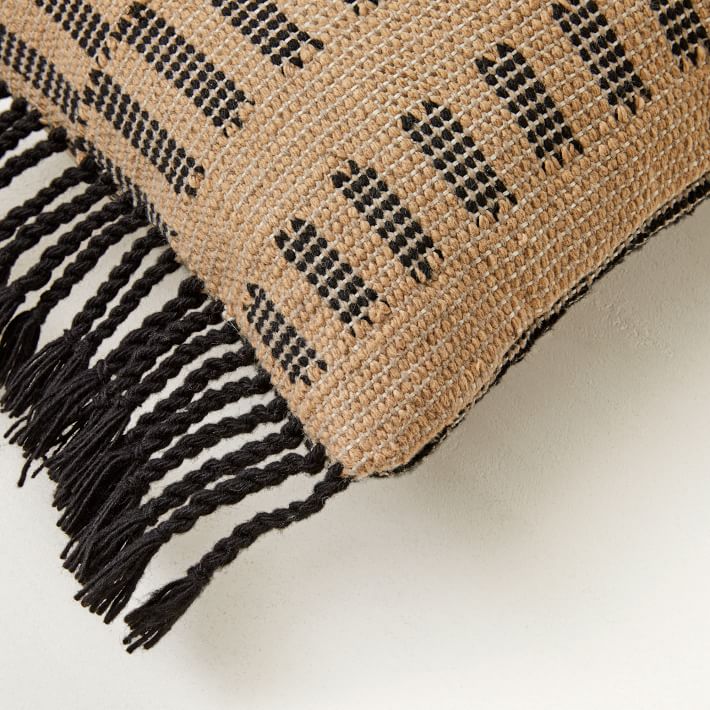 Woven Tuareg Reversible Indoor/Outdoor Pillow | West Elm