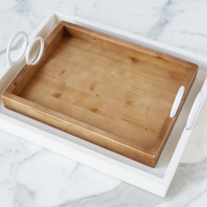 Bianca Rectangle Trays | West Elm