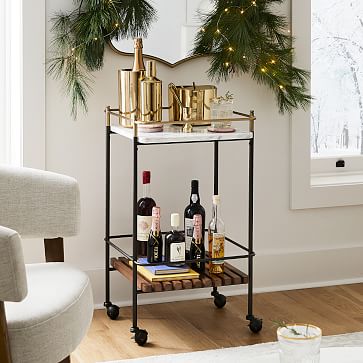 Eclipse Bar Cart | West Elm